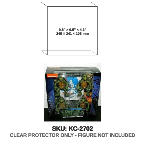 NECA Teenage Mutant Ninja Turtles Movie Baby Turtles 4-Pack Figures