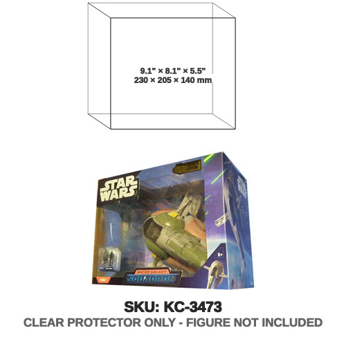 Boba Fett's Starship Star Wars Micro Galaxy Squadron Vehicle