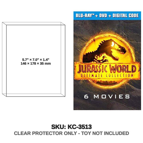 Universal Pictures Jurassic Park Blu-ray DVD Digital Code Ultimate Collectors Edition 6 Movie Set