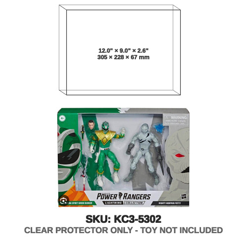 Bandai Power Rangers Lightning Collection Fighting Spirit Green Ranger Figure