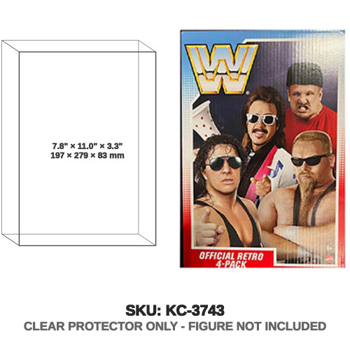 Mattel WWE Retro Action Figure 4-Pack Bundle