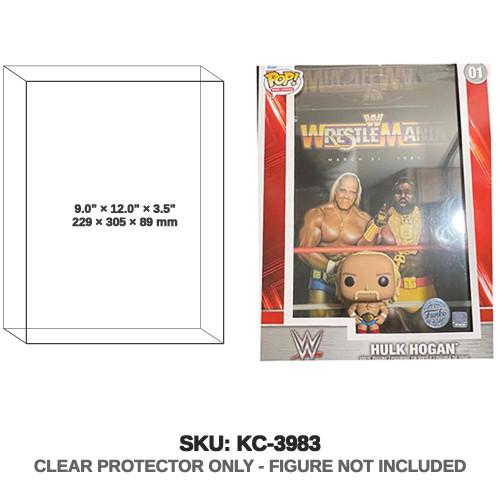 Hulk Hogan Wrestlemania 01 Pop! Magazine Covers Figure