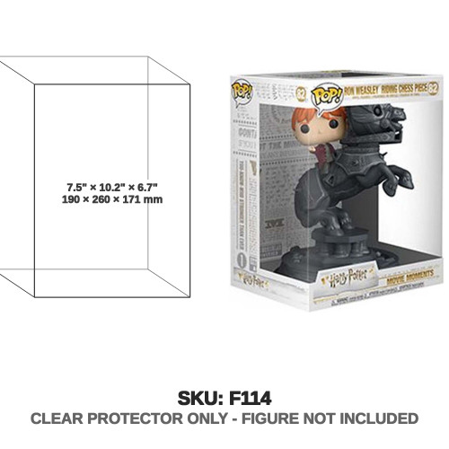 Funko Harry Potter Movie Moments Ron Weasley Riding Chess Piece
