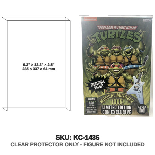 Playmates Teenage Mutant Ninja Turtles 2020 SDCC Musical Mutagen Tour Accessories