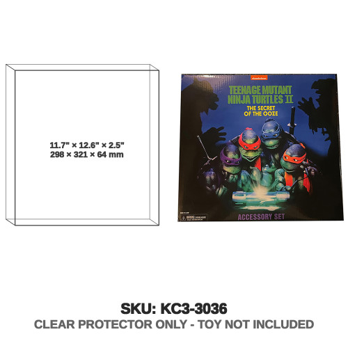 NECA Teenage Mutant Ninja Turtles 2022 The Secret of the Ooze Accessory Set