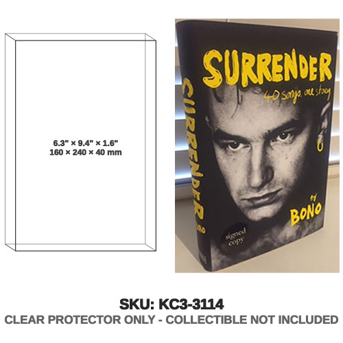 Bono U2 Surrender Signed Book