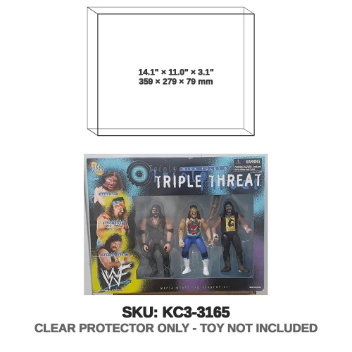 Mick Foley WWF Triple Threat 3-Pack Figure