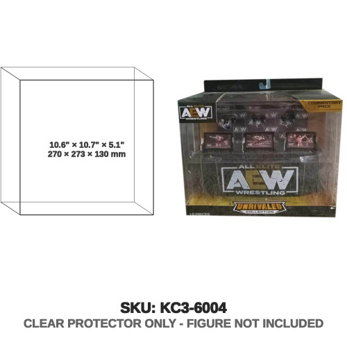 Jazwares AEW Unrivaled Collection Commentary Pack Ringside Exclusive