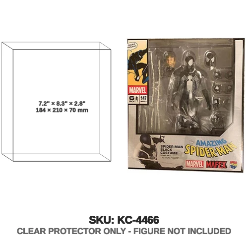 Spider-Man Symbiote Black Suit Mafex No.147 Figure