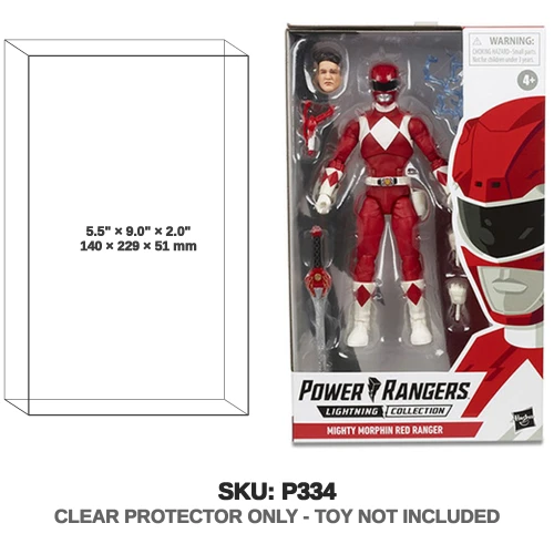 Mighty Morphin Red Ranger Power Rangers Lightning Collection Figure