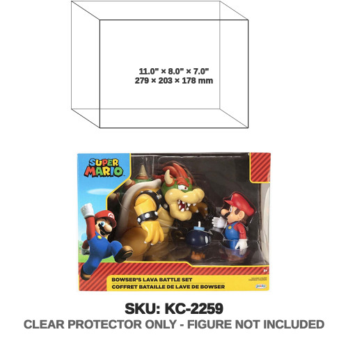 Jakks Pacific Super Mario Bros. Bowser's Lava Battle Set