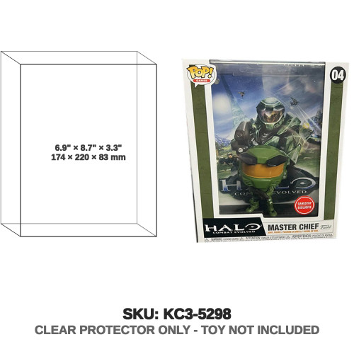 Master Chief Halo Combat Evolved Game Cover Figure