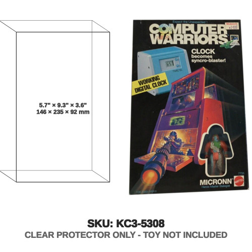 1989 Mattel Micronn Computer Warriors Clock 1989 Mattel Micronn Computer Warriors Clock