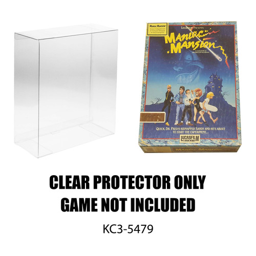 Protector For Mania Mansion Game Amiga Atari Pc Box