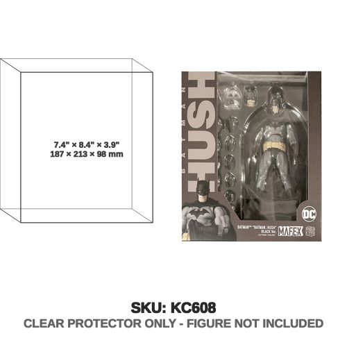 Medicom Mafex HUSH Batman Figure Black Version