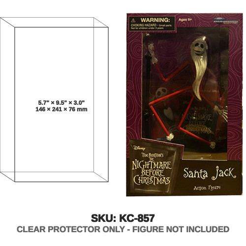 Diamond Select Toys The Nightmare Before Christmas Santa Jack Action Figure