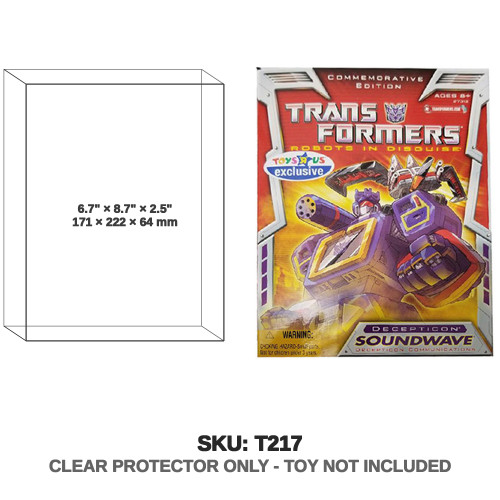 Soundwave Transformers Commemorative Edition Figure