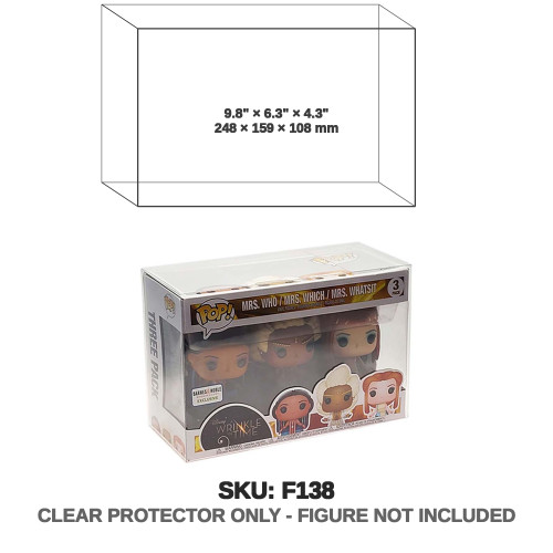 Funko Pop! A Wrinkle In Time Mrs. Who, Mrs. Which, Mrs. Whatsit 3-Pack