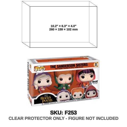 Funko Pop! Hocus Pocus Sanderson Sisters Flying on Brooms 3-Pack