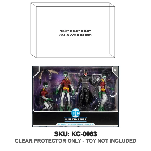 Death Metal Batman Who Laughs with Robins DC Multiverse 4-Pack