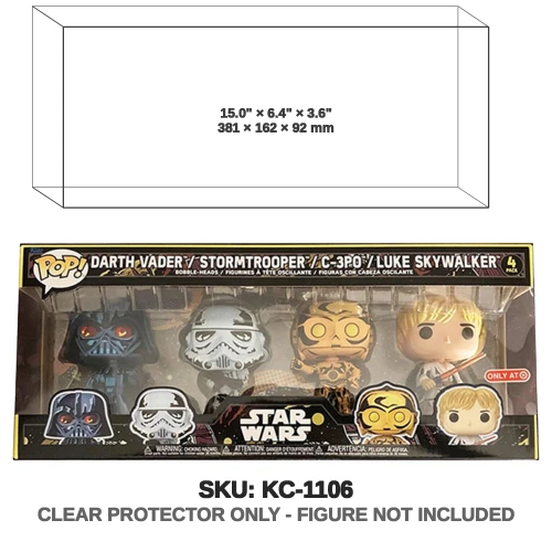 Funko Star Wars Pop! Retro Comic Series 4-Pack Target Exclusive