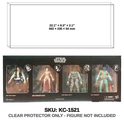 Mexico Walmart Star Wars Black Series Exclusive 4-Pack