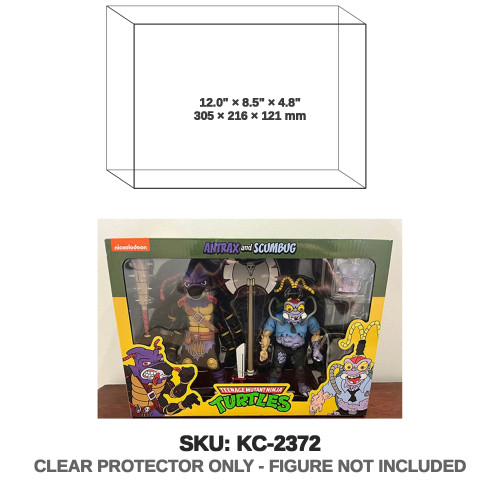 NECA Teenage Mutant Ninja Turtles Antrax & Scumbug 2-Pack Figures