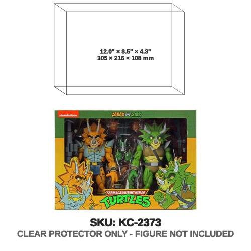 NECA Teenage Mutant Ninja Turtles Zarak and Zork 2-Pack Figures
