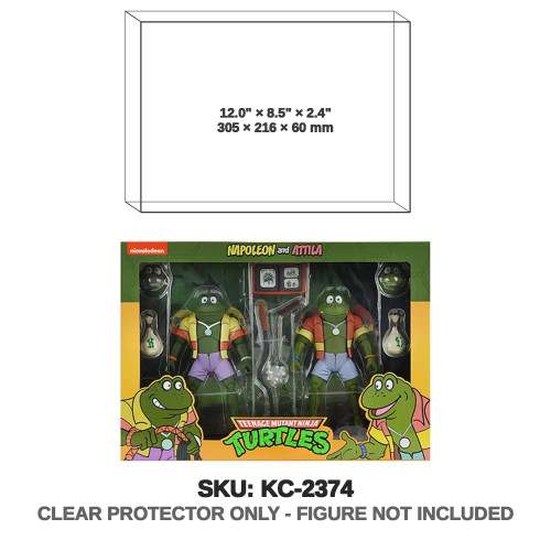 NECA Teenage Mutant Ninja Turtles Napoleon and Attila 2-Pack