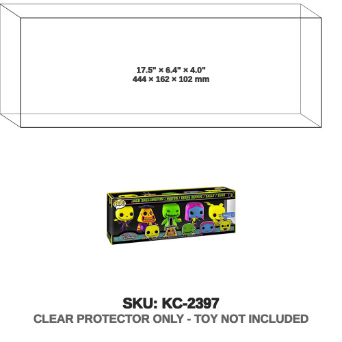 Funko Nightmare Before Christmas 5-pack Black Light Funko Nightmare Before Christmas 5-pack Black Light