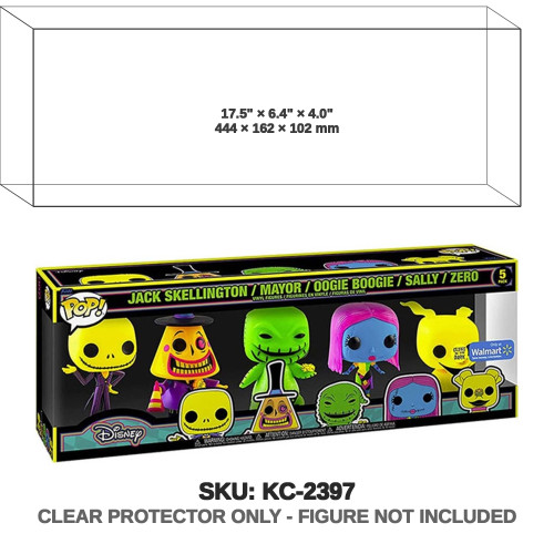 Funko The Nightmare Before Christmas Pop! 5-Pack Black Light