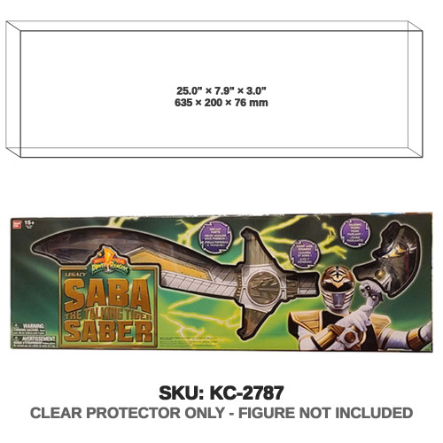 Saba Power Rangers Legacy Talking Tiger Saber
