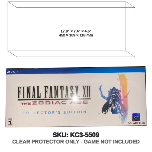 Square Enix Final Fantasy XII The Zodiac Age PS4 Collector's Edition