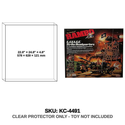 Coleco Rambo S.A.V.A.G.E Strike Headquarters Playset