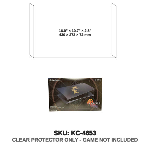 PS5 Console Covers Final Fantasy XVI Limited Edition Physical| Japanese Exclusive Version