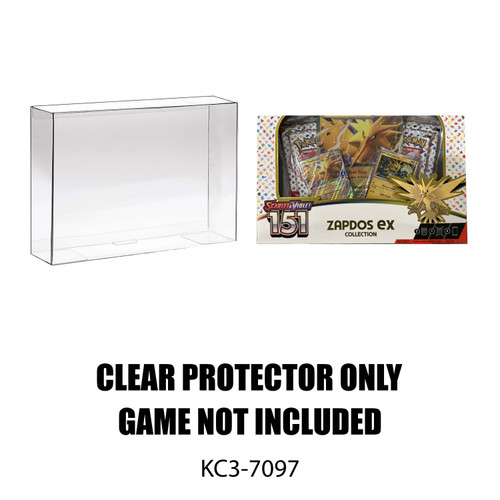 Protector For Pokémon Zapdos EX Collection Box