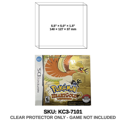 Pokémon HeartGold & SoulSilver Game Box