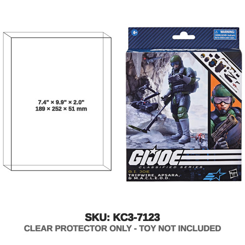 G.I. Joe Classified Series Tripwire| Snow Job| Snow Serpent Figures G.I. Joe Classified Series Tripwire| Snow Job| Snow Serpent Figures