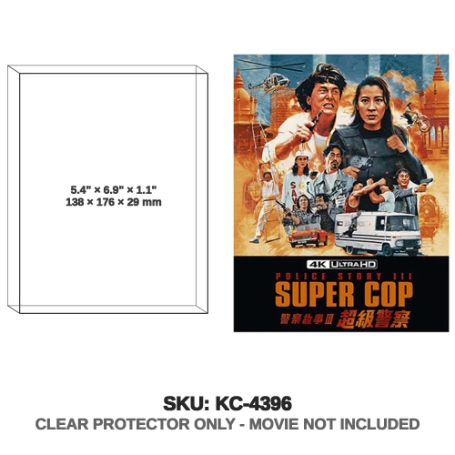 Arrow Video Police Story 3: Supercop 4K Ultra HD 2-Disc Special Edition