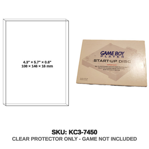 Game Boy Player Start-Up Disc Case for Nintendo GameCube