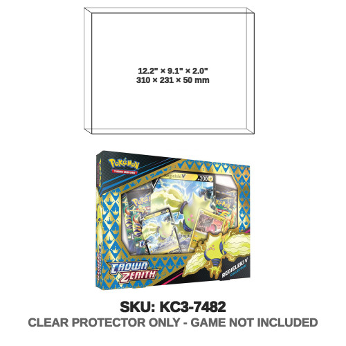 Protector For Pokemon Crown Zenith Regieleki V Box | Katana