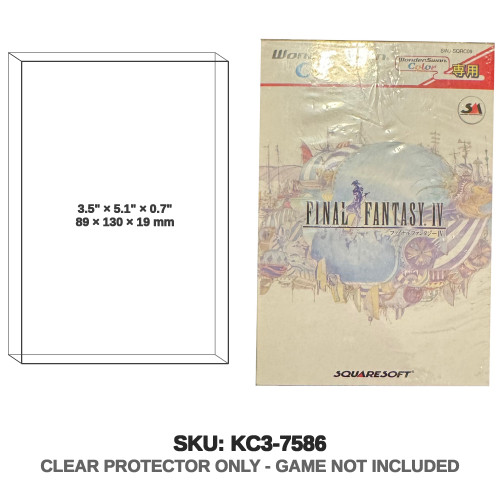 Final Fantasy IV WonderSwan Color Cartridge