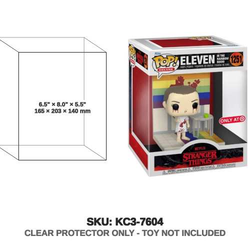 Eleven in the Rainbow Room Stranger Things Pop! Deluxe Figure
