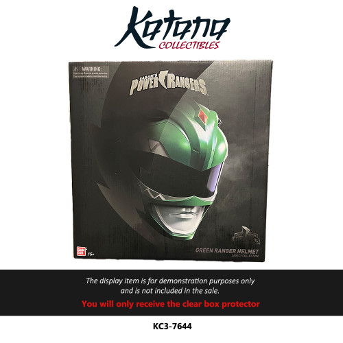 Katana Collectibles Protector For Power Rangers - Green Ranger Helmet