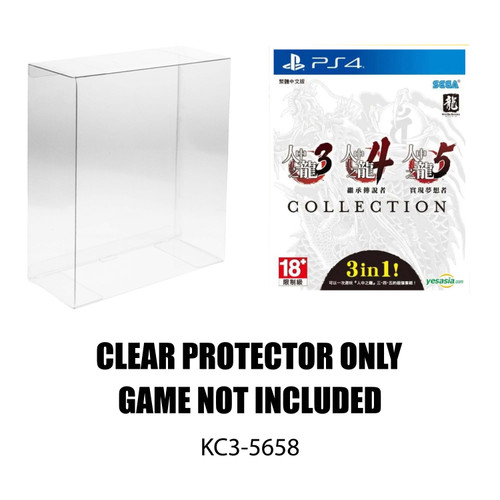 Protector For PS4 Ryu ga Gotoku 3| 4| 5 Collection (Asian Chinese Version)