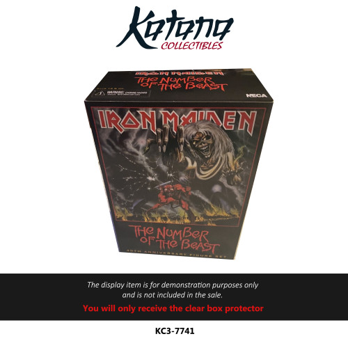 Katana Collectibles Protector For NECA Iron Maiden 7" Scale Action Figure Set Ultimate Number of the Beast (40th Anniversary)