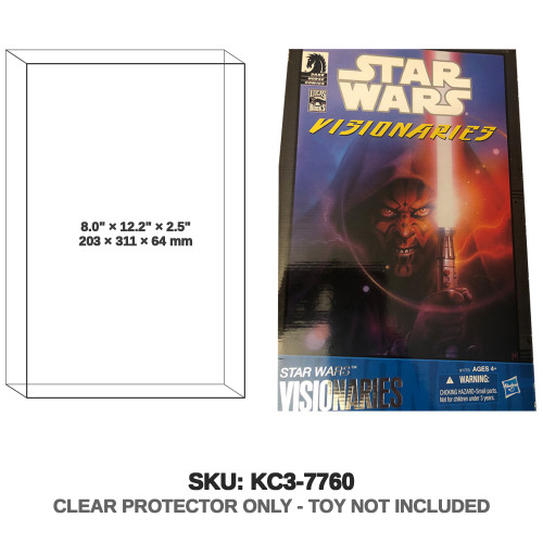 Star Wars 2010 SDCC Visionaries Darth Maul Owen Lars Figure