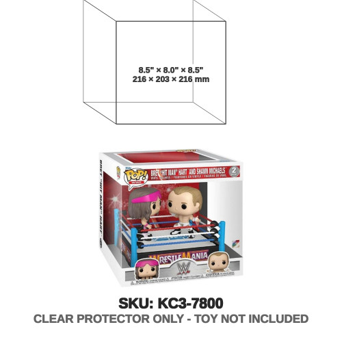 Funko Pop! Moment WWE Bret Hart vs Shawn Michaels Funko Pop! Moment WWE Bret Hart vs Shawn Michaels