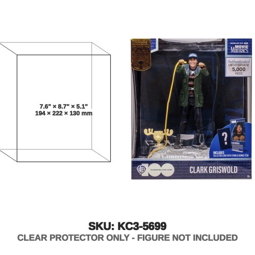 Clark Griswold Christmas Vacation Movie Maniacs Gold Label Figure