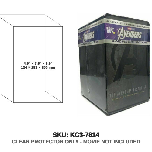 Avengers 4-Movies Collection - 4K Ultra HD / Blu-Ray LE Steelbook